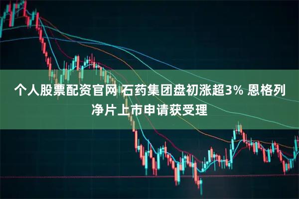 个人股票配资官网 石药集团盘初涨超3% 恩格列净片上市申请获受理